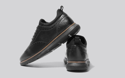 Crossover Brogues : Black shoe