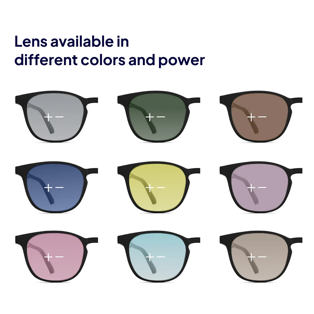 Vincent Chase Black Full Rim Squar